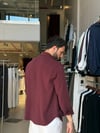 Blas Burgundy Lyocell Gömlek