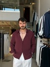 Blas Burgundy Lyocell Gömlek