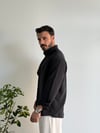 Caldiero Çizgi Desenli Siyah Gömlek