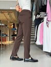 Cornel Kahverengi Slim Fit Pantolon