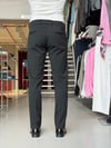 Cornel Siyah Slim Fit Pantolon