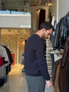 Delon Lacivert Basic Triko Hırka