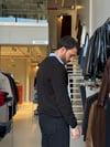 Delon Siyah Basic Triko Hırka