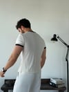 Edge Beyaz Penye Tişört