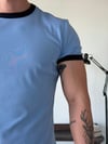 Edge Mavi Penye Tişört