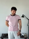 Edge Pembe Penye Tişört