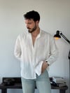 Elfa Nakışlı Oversize Gömlek