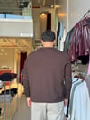 Falk Kahverengi Henley Yaka Tişört