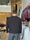 Falk Siyah Henley Yaka Tişört