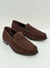 Handmade Loafer Kahve Süet Ayakkabı