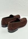 Handmade Loafer Kahve Süet Ayakkabı
