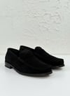 Handmade Loafer Siyah Süet Ayakkabı
