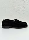 Handmade Loafer Siyah Süet Ayakkabı