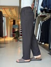 Jaguar Çizgili Kahverengi Baggy Pantolon