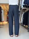 Jaguar Çizgili Lacivert Baggy Pantolon