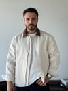 Jeanova Krem Denim Ceket