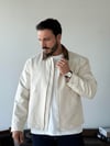Jeanova Krem Denim Ceket