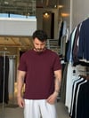 Khaled Burgundy Tişört
