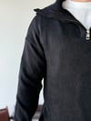 Larin Half Zip Siyah 