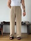 Levin 5794 Tensel Bej Baggy Pantolon