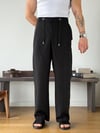 Levin 5794 Tensel Siyah Baggy Pantolon