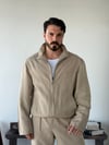 Levin Linen / Tensel Bej Ceket