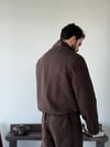 Levin Linen / Tensel Kahverengi Ceket