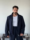 Levin Linen / Tensel Lacivert Ceket