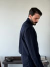 Levin Linen / Tensel Lacivert Ceket