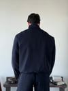 Levin Linen / Tensel Lacivert Ceket