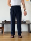Linda Double 5788/1 Lacivert Baggy Pantolon
