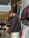 Makalla Kahverengi Boxy Fit Sweatshirt
