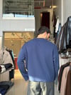 Makalla Lacivert Boxy Fit Sweatshirt