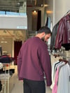 Makalla Mürdüm Boxy Fit Sweatshirt