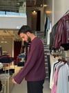 Makalla Mürdüm Boxy Fit Sweatshirt