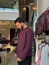 Makalla Mürdüm Boxy Fit Sweatshirt
