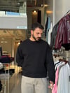 Makalla Siyah Boxy Fit Sweatshirt