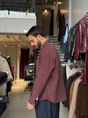 Marcus Bordo Çizgili Modal Gömlek