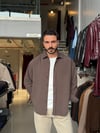 Marcus Kahverengi Çizgili Modal Gömlek