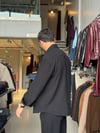 Marcus Siyah Çizgili Modal Gömlek