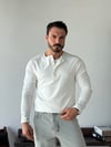 Maroni Örme Beyaz Tişört