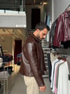 Miles Kahverengi Basic Deri Ceket