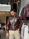 Miles Kahverengi Basic Deri Ceket