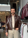Miles Kahverengi Basic Deri Ceket