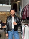 Miles Siyah Basic Deri Ceket