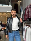 Miles Siyah Basic Deri Ceket