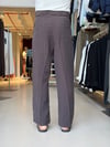 Minga Dark Brown Lyocell Pantolon