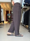 Minga Dark Brown Lyocell Pantolon