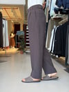 Minga Dark Brown Lyocell Pantolon