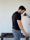 Nexa Yarım Pat Siyah Tişört